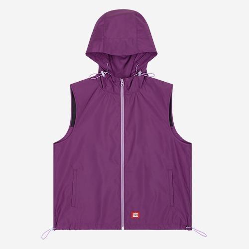 AUTHENTIC LIGHT VEST WINDBREAKER (PURPLE)