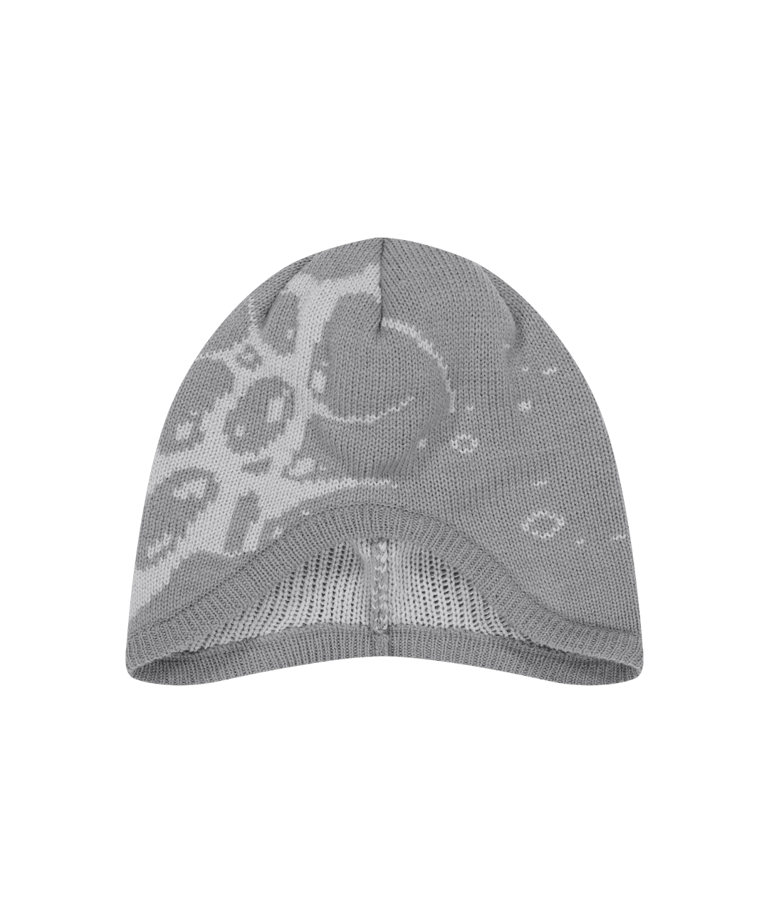 SPIKE EAR FLAP BEANIE [GREY]