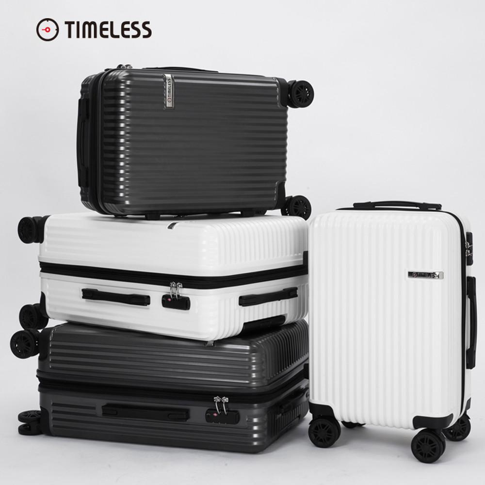 타임리스 메탈릭 20인치 기내용 24인치 28인치 수화물용 캐리어 확장형 교체형 바퀴