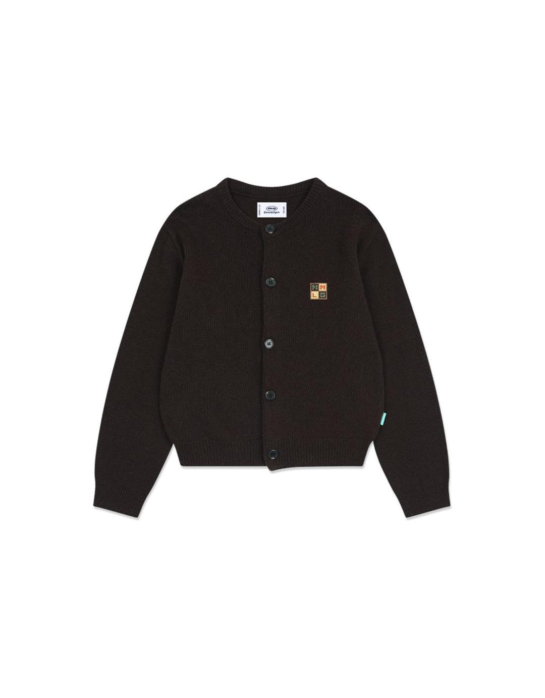 [Mmlg] NOSTALGIC KNIT CARDIGAN (BROWN)
