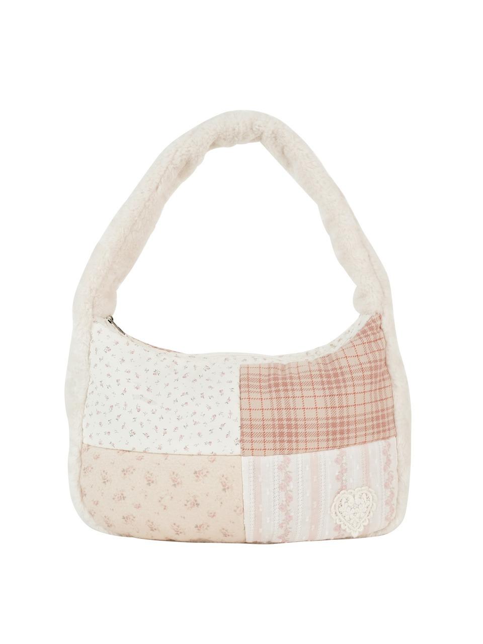 [ 10% OFF ~ 2/1 ] Patchwork quilted hobo bag_Rosie