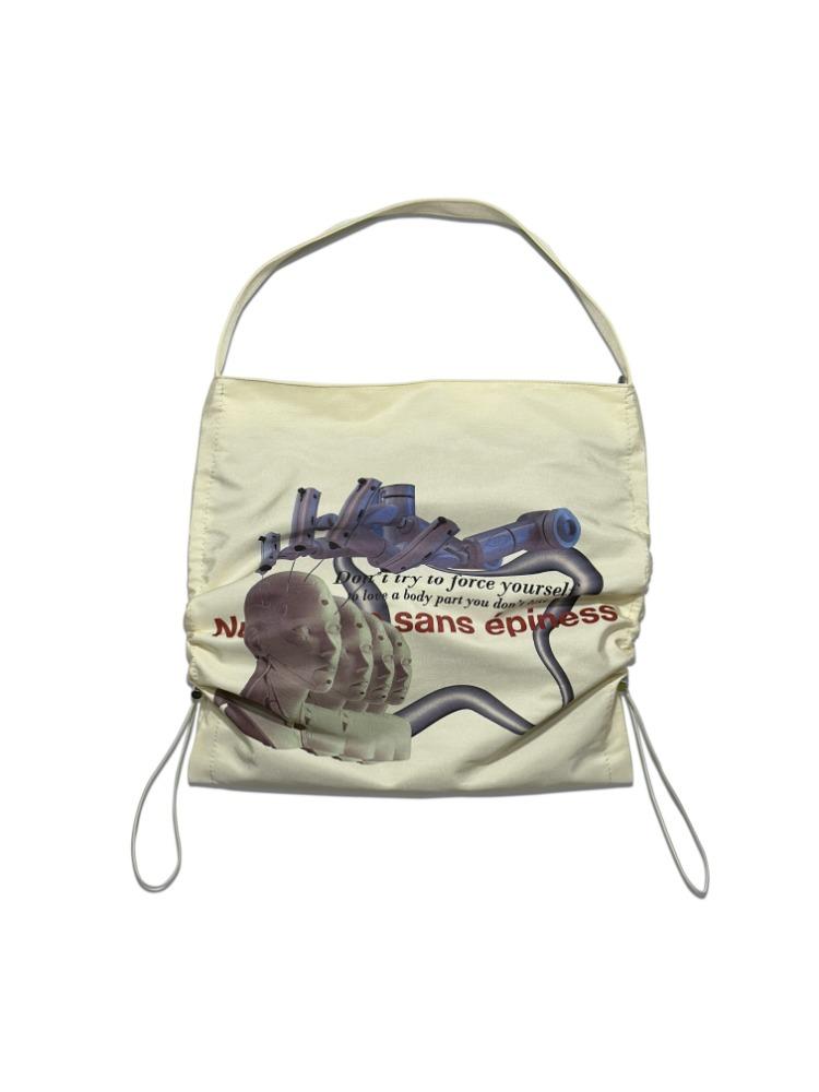 Plastic Surgery Shoulder Bag IVORY