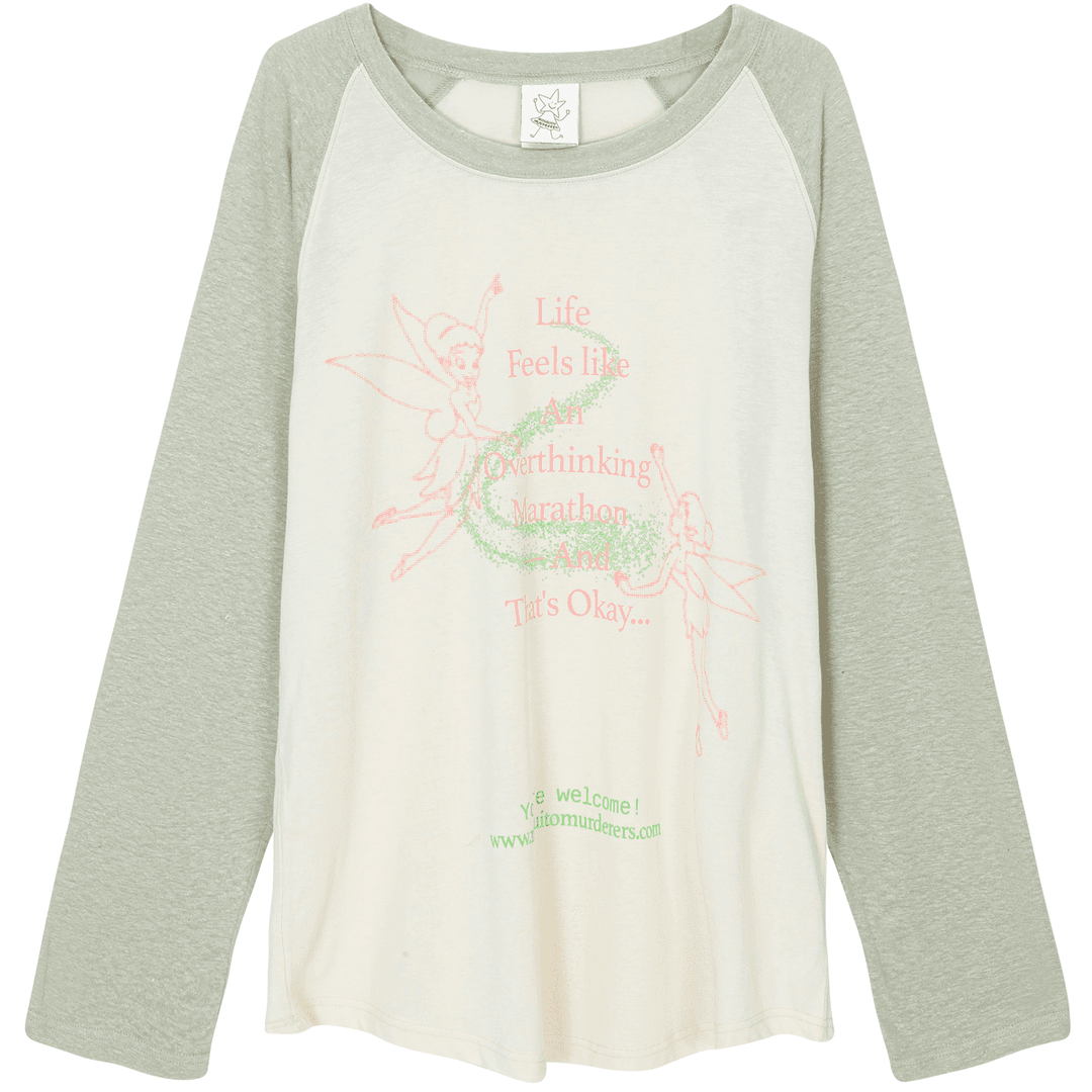 Life Feels like An Overtinking Marathon - And That's Okay... SOFT L/S