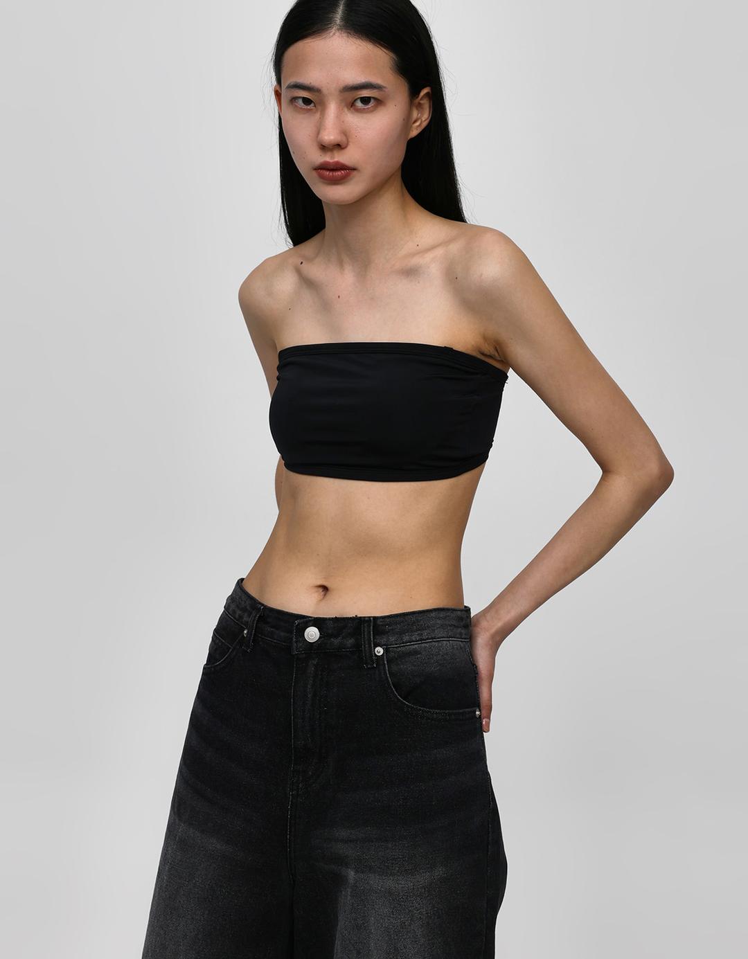 [B-BASIC] 베이직 이너 튜브탑 (캡내장)