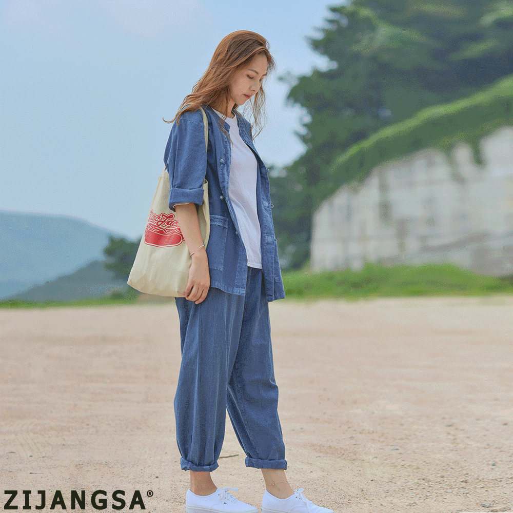 [P0001] 이효리st/개량한복/생활한복/BTS/정국st/오버핏/여름/30수/7부/지장사