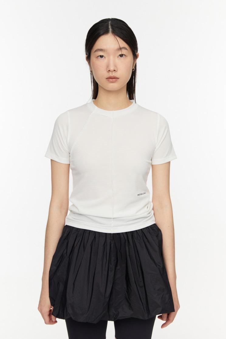 Pumkin shape skirt (BLACK)