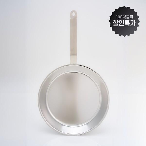 무연마제 통5중 스테인리스 프라이팬 스테니 연마제 없는 스텐팬 24cm