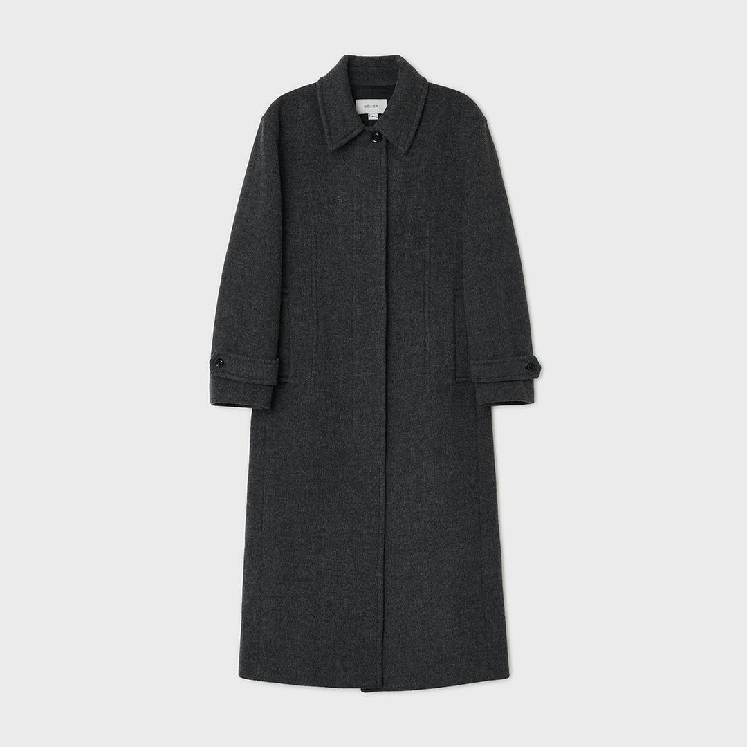 레거시 캐시미어 발마칸 코트 - 그레이