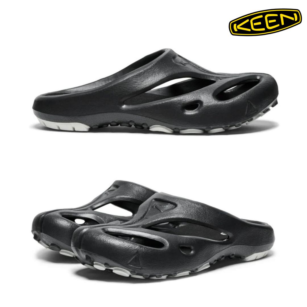 KEEN 킨 샨티 슬리퍼 슬라이드 블랙