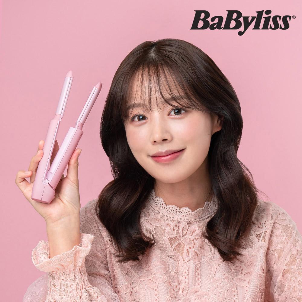 [휴대용으로 파우치에 쏙!] C타입 미니 무선 고데기 핑크블라썸 BCD1030PIK