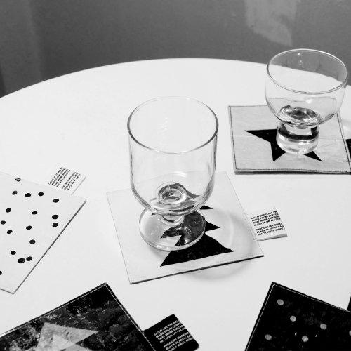 원두봉투 업사이클링 크리스마스 코스터 (5개세트)