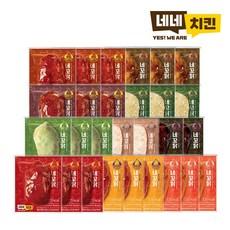 [네네치킨] 네꼬닭 소스 닭가슴살 10종 혼합구성, 100g, 28개