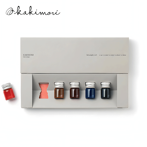 카키모리 방수 잉크 샘플러 세트 5개입