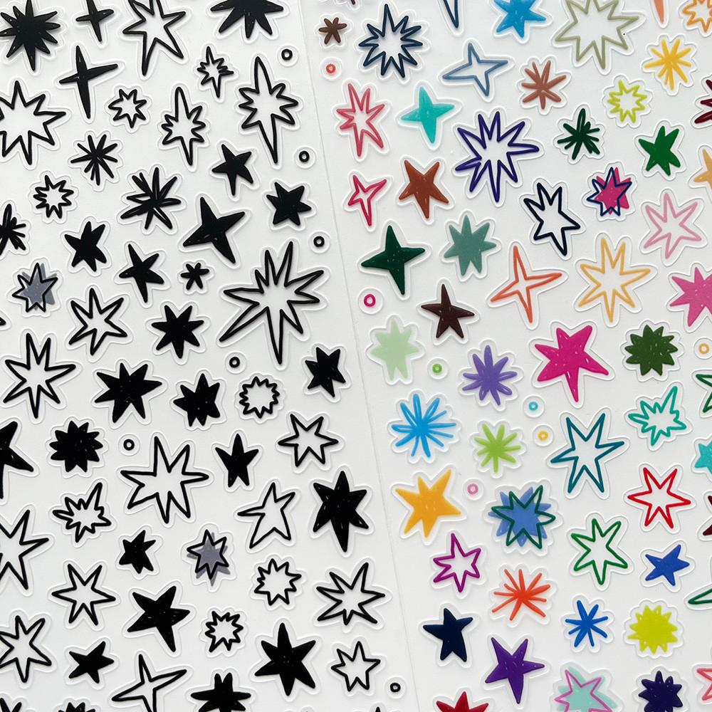 별별별 투명 씰스티커