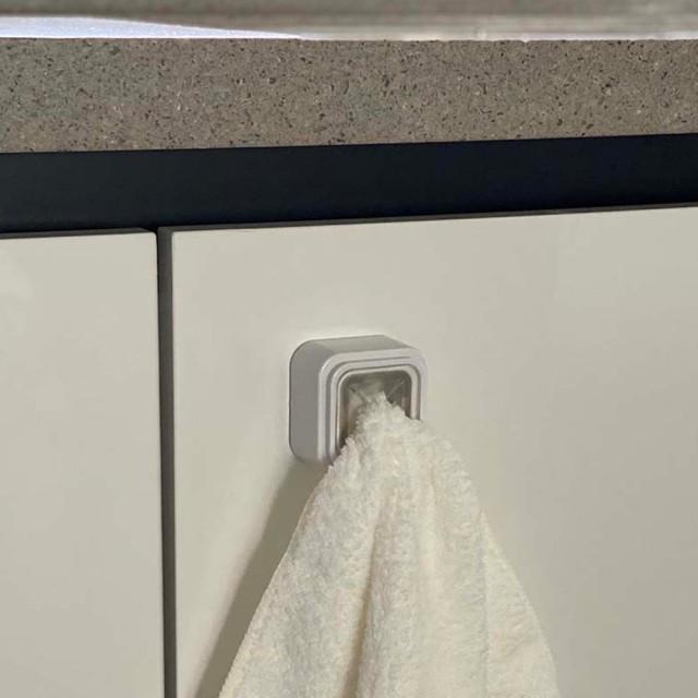 부착식 키친크로스 홀더 주방 수건걸이