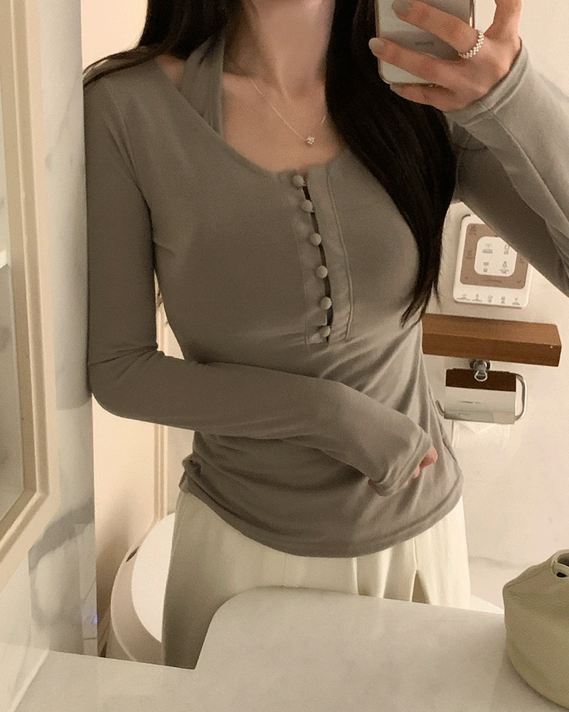 [허리잘록핏/핏보장!] 퍼퓸 단작 슬림핏 티셔츠