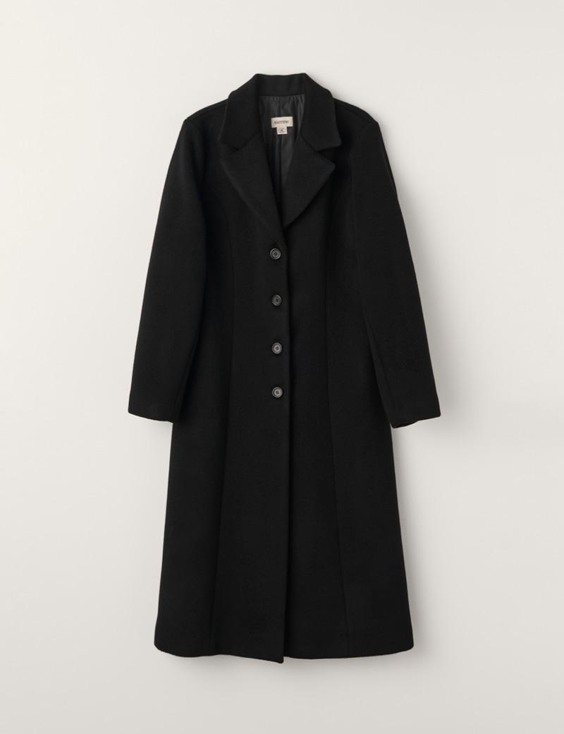 Cashmere Single Coat (Black)