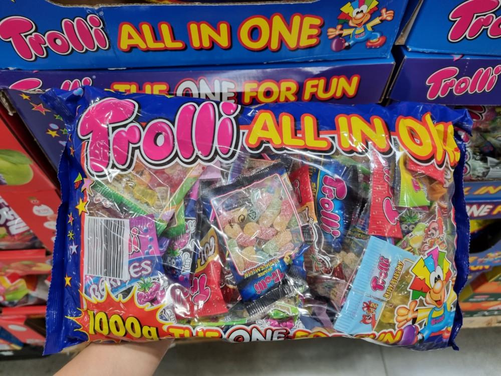 트롤리 올인원 젤리 1kg 코스트코 왕꿈틀이 사우어 대용량 수입젤리