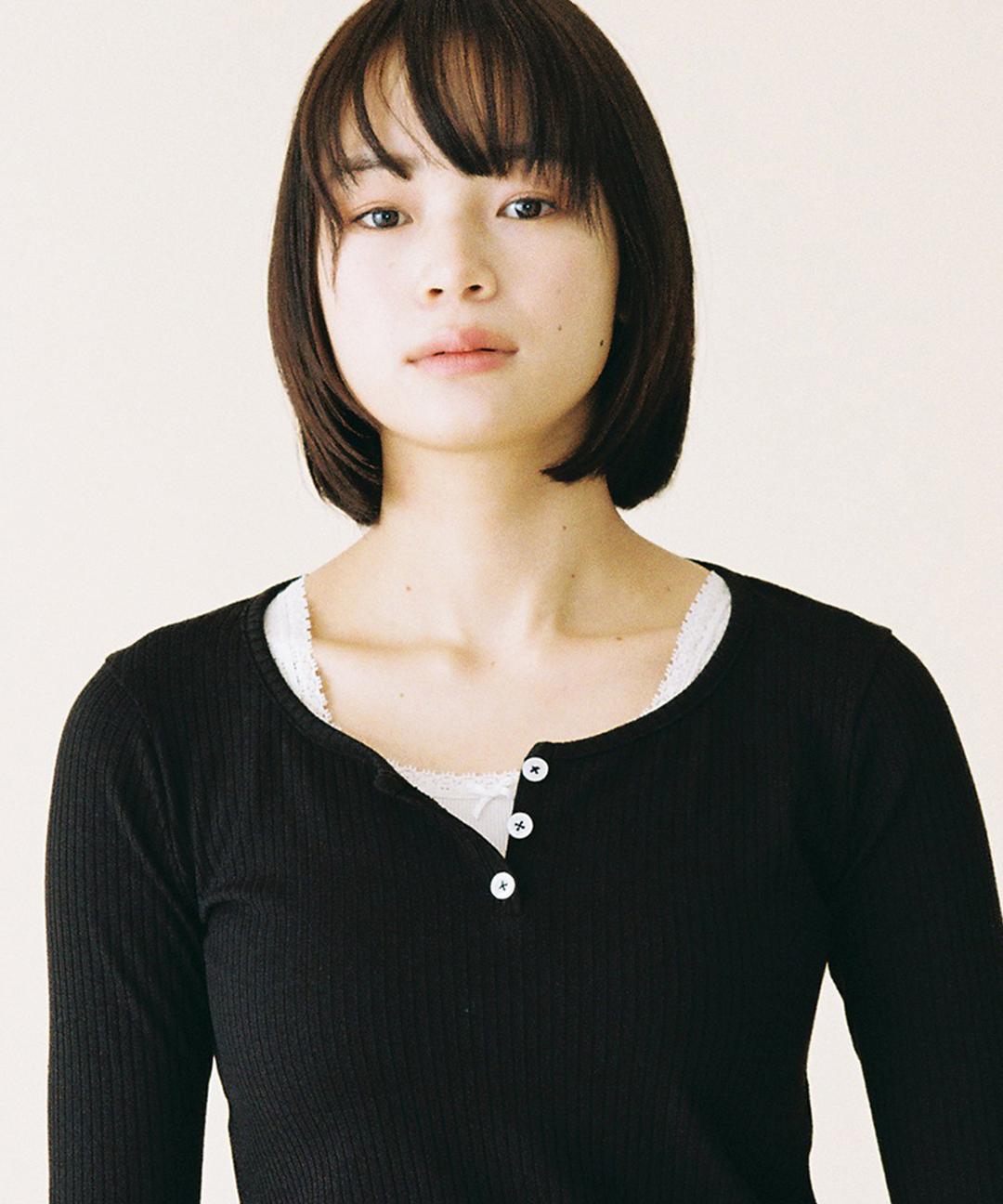 fille corduroy henry & sleeveles(5color)