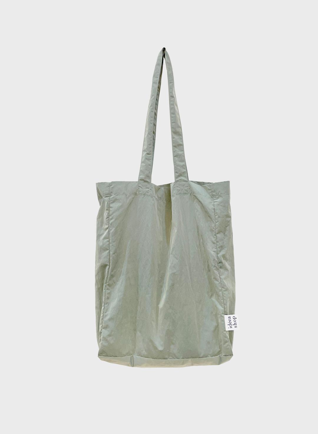 recycle ripple bag / sage green