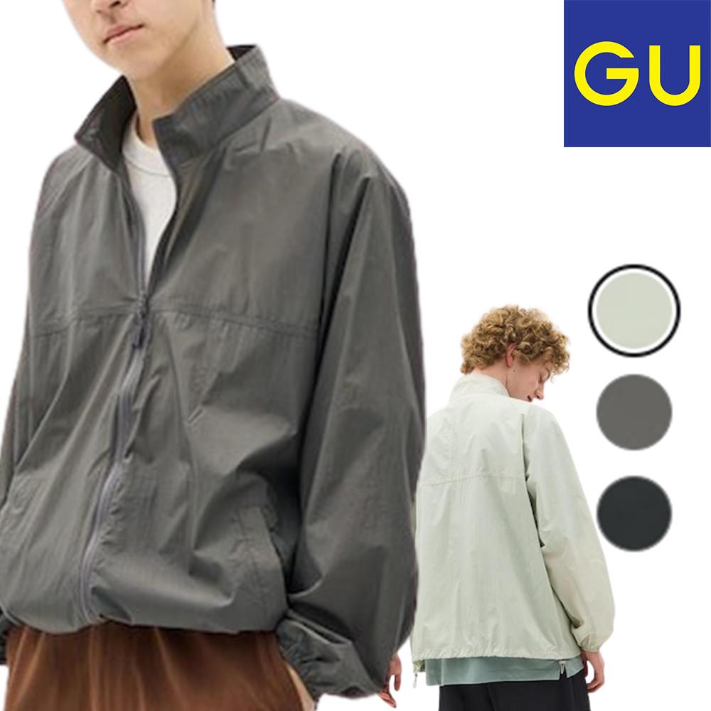 지유 GU 자켓 남성 경량 라이트 나일론 스탠드 컬러