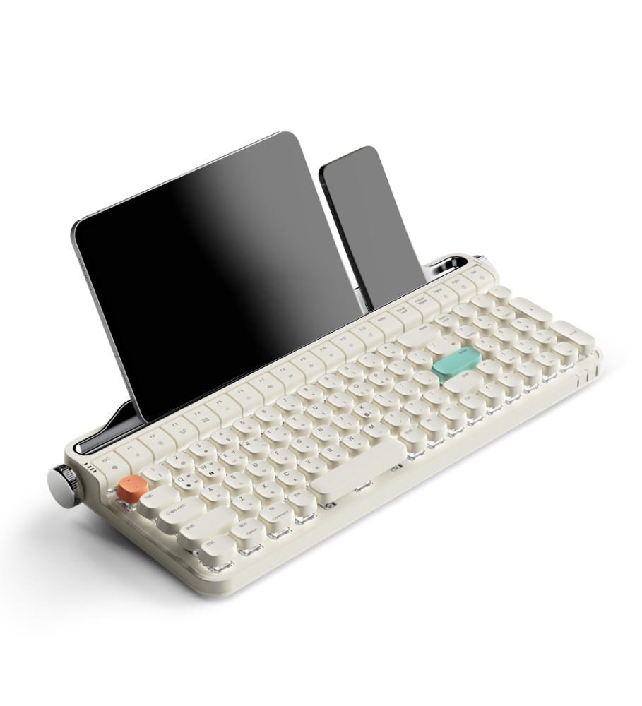 기계식 레트로키보드 타자기키보드 블루투스 적축