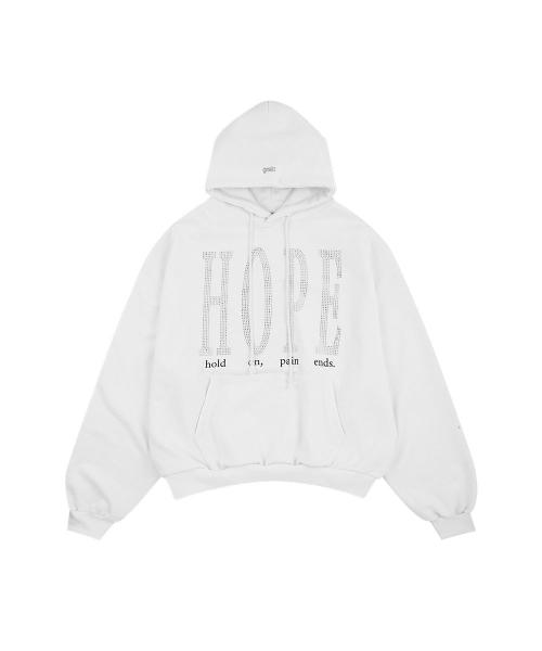 PAIN ENDS HOODIE [WHITE]