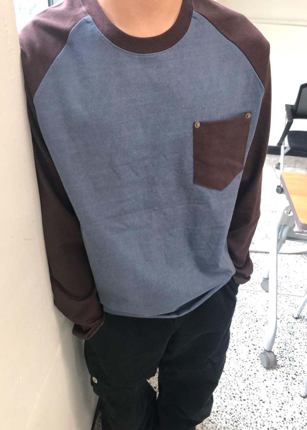 vintage ringer sleeve t