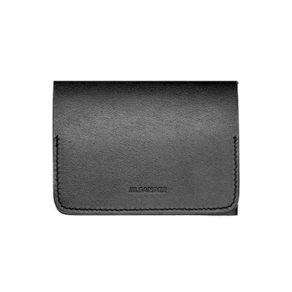 22FW JIL SANDER 질샌더 2단 카드지갑 블랙 J25UI0007 P4966