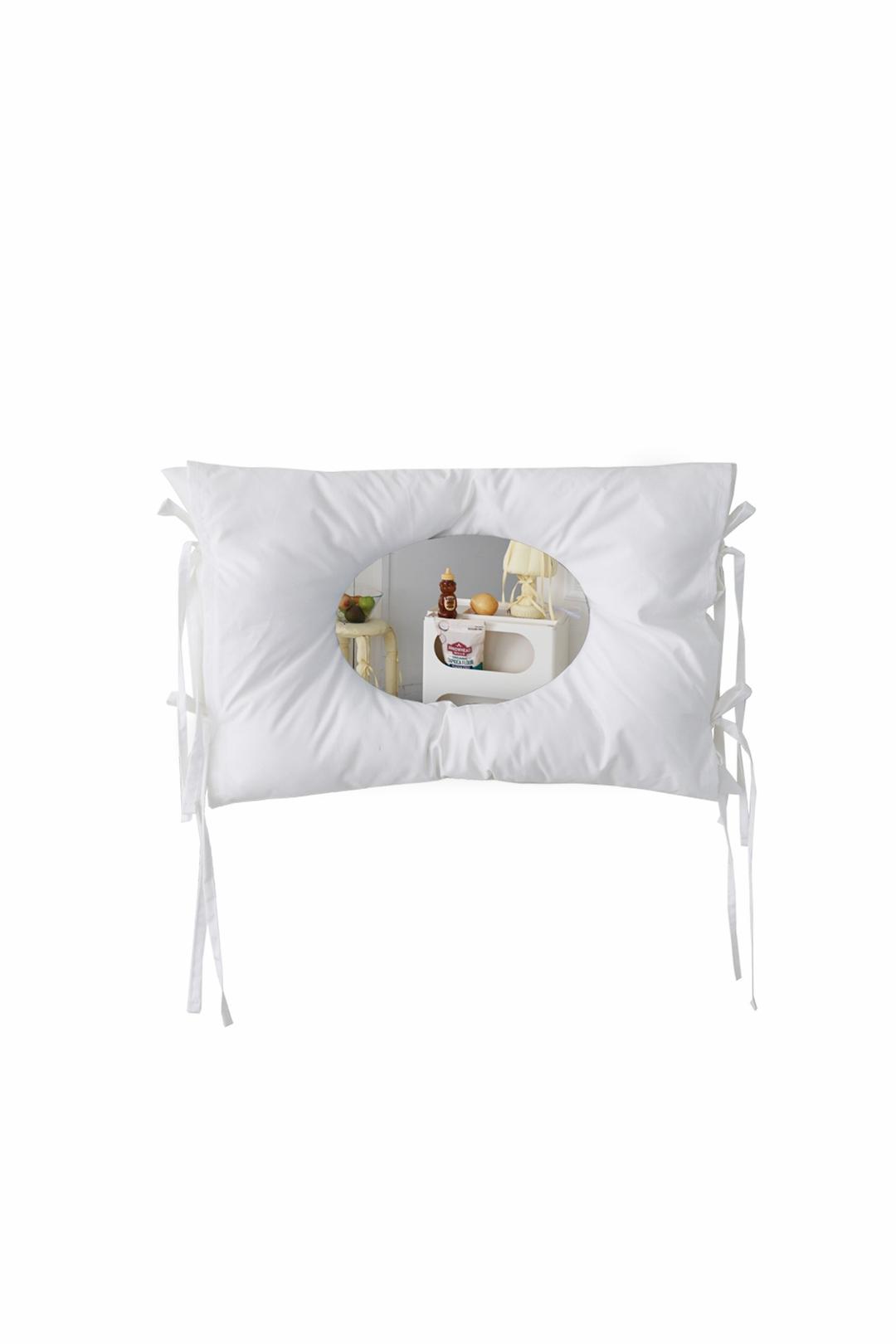 ribbon mirror (white)