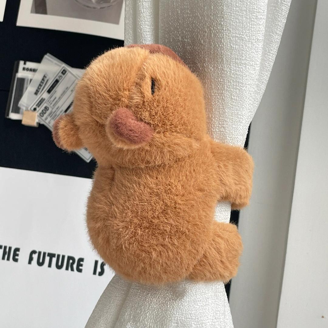 쏠띵즈 카피바라 러블리 커튼 타이백