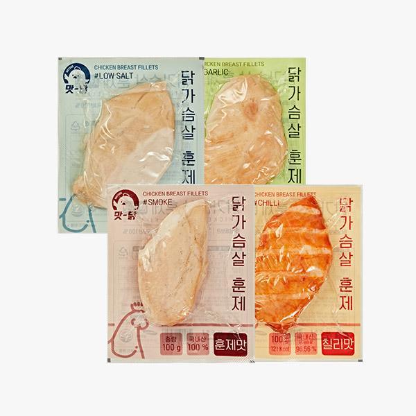 [푸드원] 육즙이 가득하고 담백한 훈제 닭가슴살 (냉동)