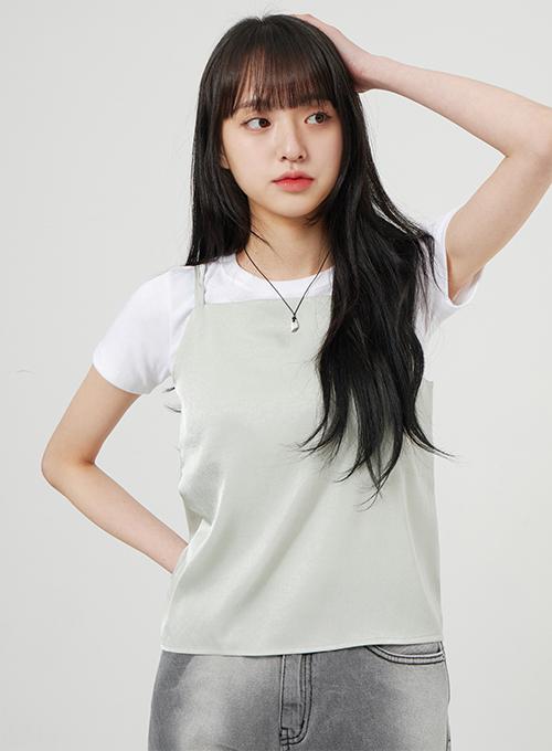 [무료배송] 웨어러블 새틴 뷔스티에 U2102