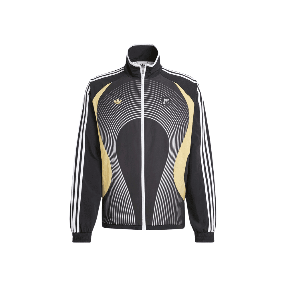 아디다스 x NTS 라디오 올오버 프린트 SST 트랙탑 블랙 (KR 사이즈)