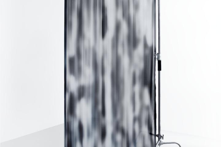 자체제작 패브릭 가리개 커튼/Black Fleck 블랙 플랙