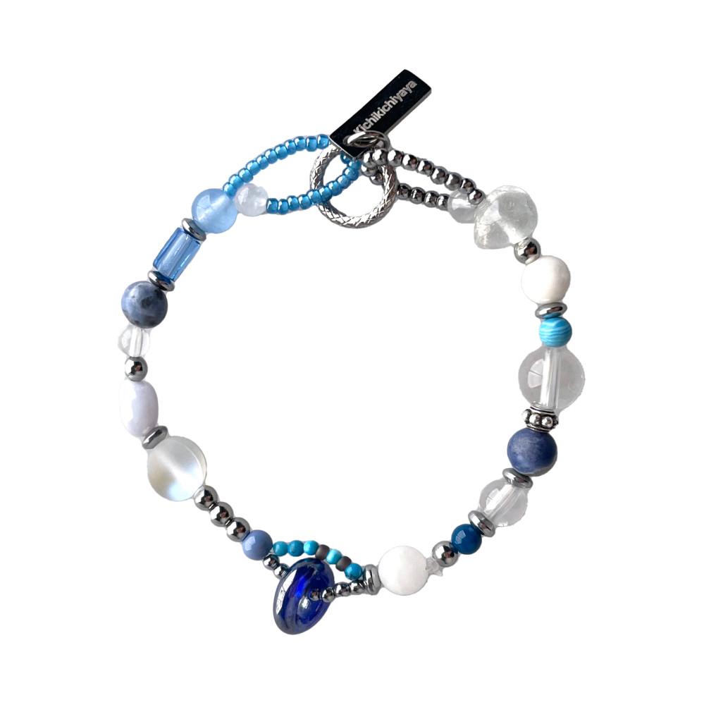 [키치키치야야] 035 데님 블루 팔찌