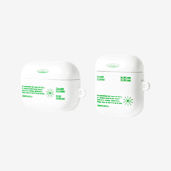 B-MARKET: classywacky | AirPod Case(1)_Green Flame