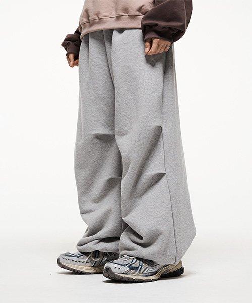 TCM two tuck sweat pants (grey)