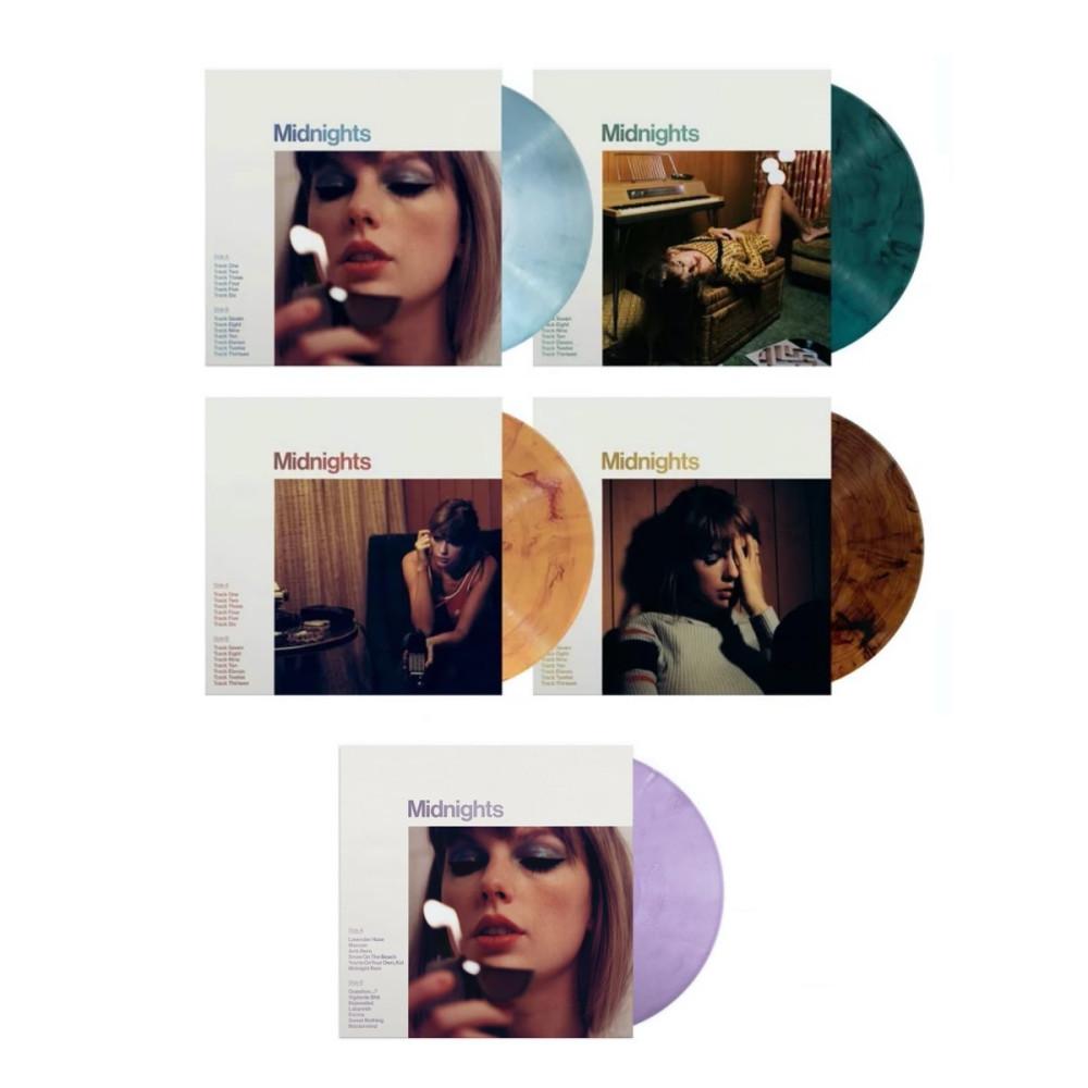 Taylor Swift - Midnights (5 Color Vinyl, LP, Special Edition) 테일러스위프트 LP : 미드나잇스낵