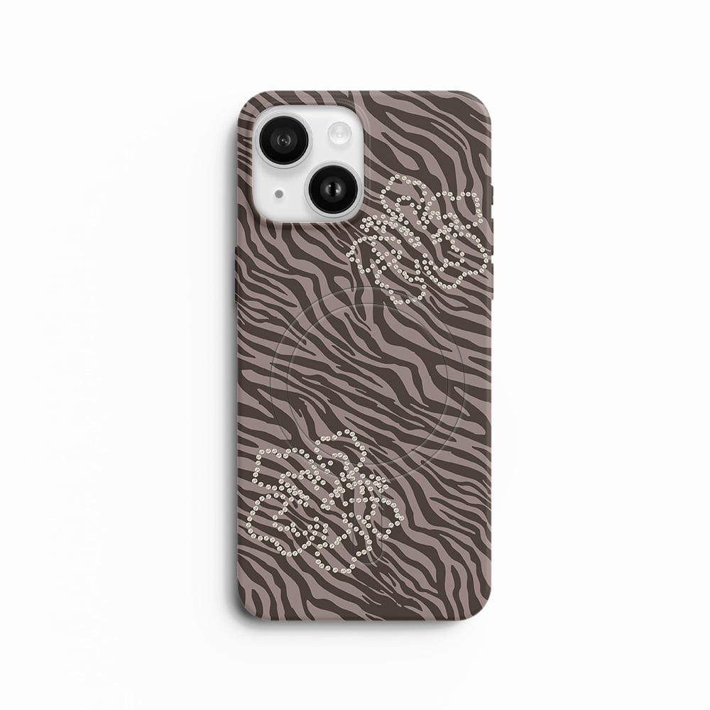 [맥세이프] Zebra 무광 하드 케이스 Brown