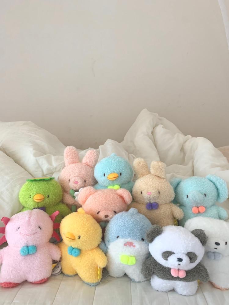 썬레몬 땃똔 탓똔 인형 고양이, 곰돌이, 토끼 인형 병아리 인형 S사이즈