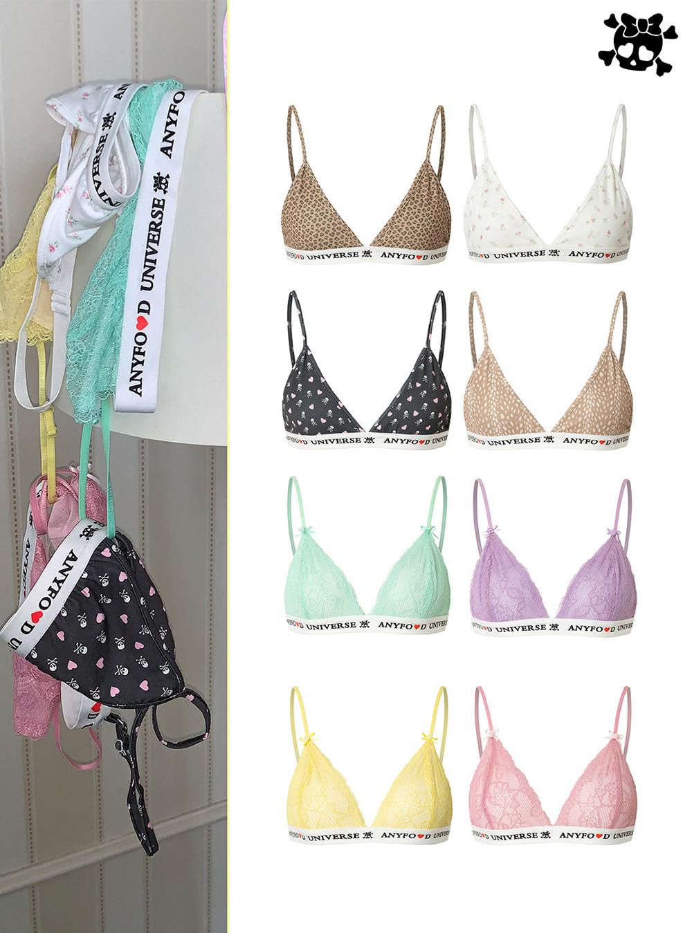 Multi Pattern Soft Triangle Bra (8color)