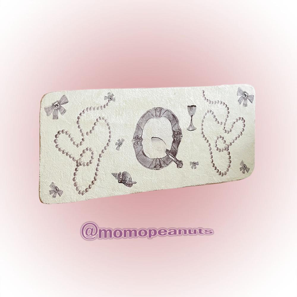 [모모피너츠] 발레코어 리본 유니크 긴 러그 카페트 침대 침실 복도 베란다 160x60