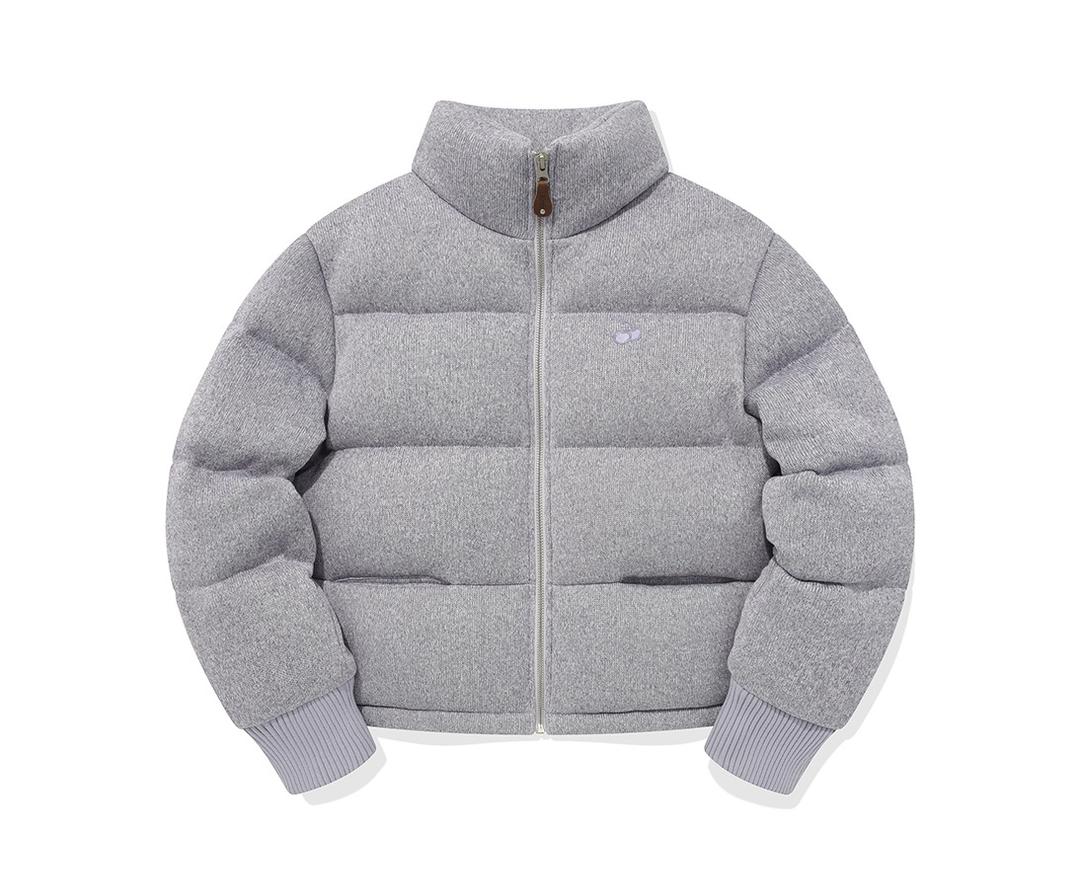 체리 니트 하이넥 다운 [라벤더]