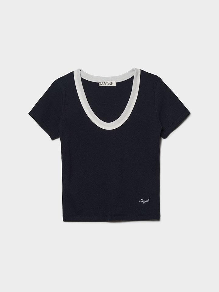Lowen Scoop Top (Navy)