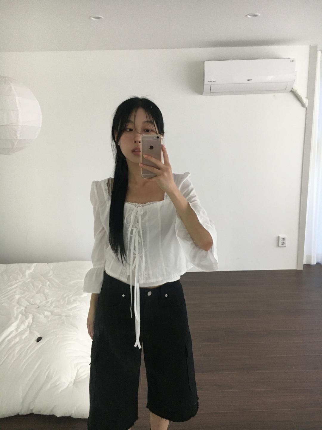 ribbon frill sleeveless