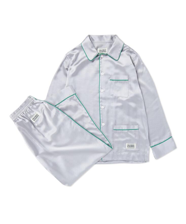 Greenwich Wang Satin Pajama Set