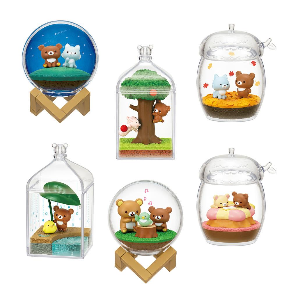 리락쿠마 테라리움 프렌드 식완 미니어쳐 박스세트(리멘트)(일) 173078