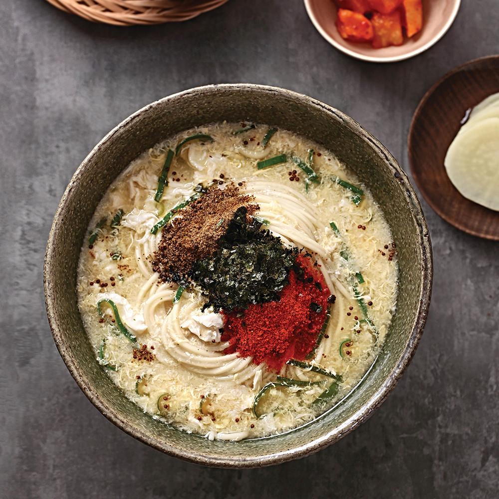 베테랑 칼국수 칼밥 육수 밀키트 (500ml 6병)