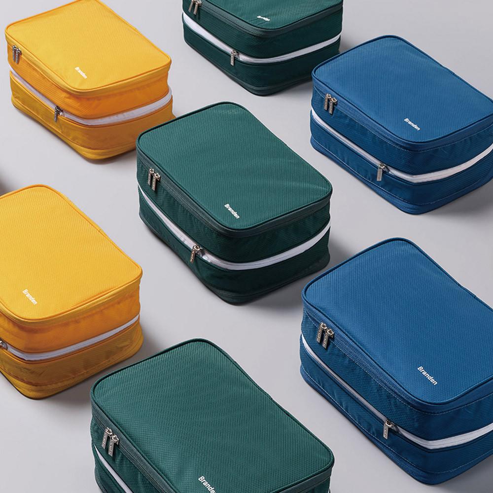 [브랜든] 부피순삭 여행용 압축 파우치 캐리어 압축파우치 여행 필수템
